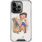 Betty Boop The Artist iPhone 14 Pro Clear Case
